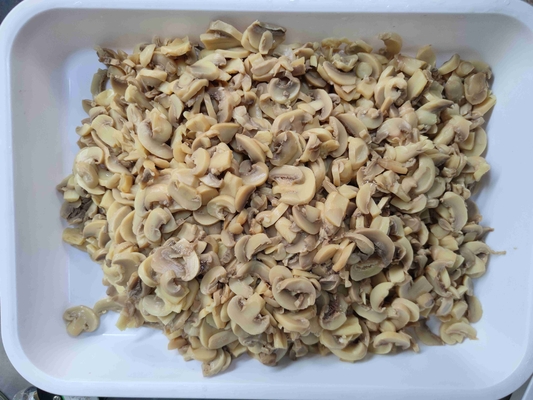 Fetta in fetta Funghi di champignon in scatola Capo facile da aprire 2500g