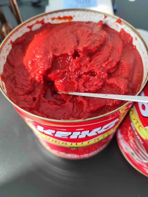 Pomodoro in scatola Concentrato di pomodoro Ingrediente principale Pomodoro Stato Tripla concentrazione Istruzioni per la conservazione Conservare in un luogo fresco