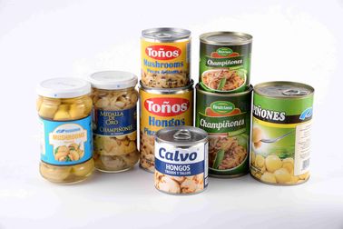 Intera sterilizzazione inscatolata deliziosa salata di temperatura elevata dei funghi