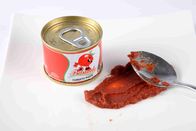 Il colore rosso ha inscatolato la materia prima fresca inscatolata Brix 28 - 30 della passata di pomodoro 100%