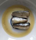 L'abitudine ha inscatolato il pesce della sardina nella marca di stampa litografica dell'OEM dell'olio di soia