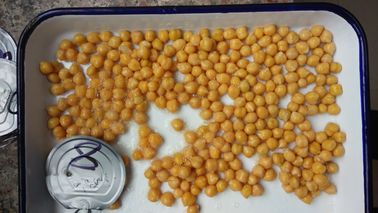 Ceci inscatolati deliziosi in salamoia 3 anni di latta aperta facile 425g, 567g, 800g di durata di prodotto in magazzino