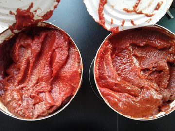 Pasta di pomodoro in scatola di prima qualità, tipo di lavorazione a vapore