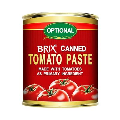 Paste di pomodori in scatola Brix facoltativa a base di pomodori