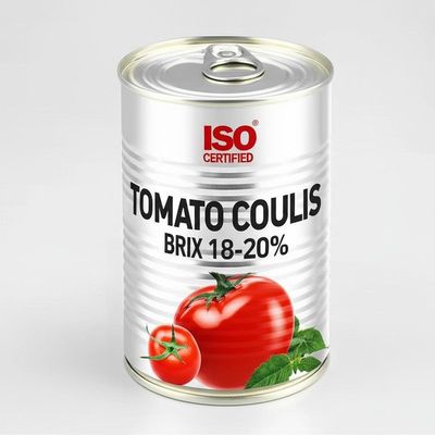 Passata di pomodoro in scatola certificata ISO, Brix 18-20% per acquisti B2B