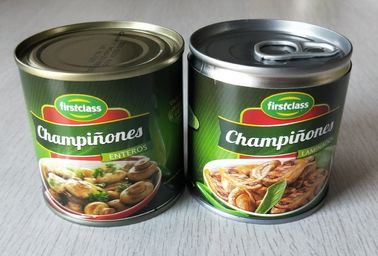 184G ha inscatolato le fette/pezzi ed i gambi freschi dei funghi inscatolati fungo del fungo prataiolo