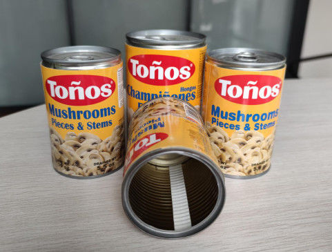 184g 284g 425g ha inscatolato gli interi funghi di bottone