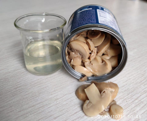 Il HACCP 184g ha inscatolato gli interi funghi con conservazione della salamoia