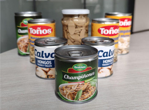 nessun gusto tipico dell'impurità 425g ha inscatolato i funghi affettati