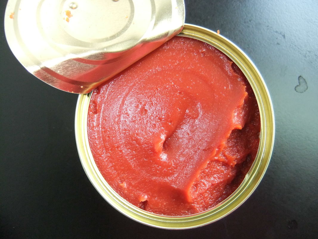 La salsa al pomodoro in scatola, salsa al pomodoro d'inscatolamento in metallo può etichetta privata