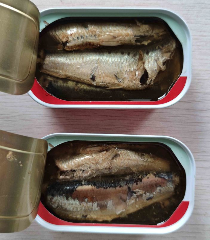 sardine inscatolate HALAL 0.125kg in olio vegetale