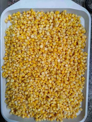 Granel di mais dolce in scatola di alta qualità con peso netto di 425 g e certificazione BRC per uso culinario versatile