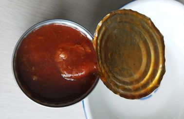 Certificato BRC Salsa di pomodoro Scavia Pesce in scatola conservato con sapore a olio Disponibilità tutto l'anno