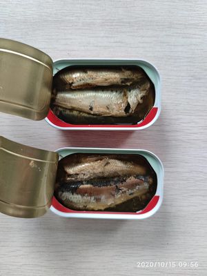 Nessun additivo Pesce di sardine in scatola per pranzo veloce o cena leggera